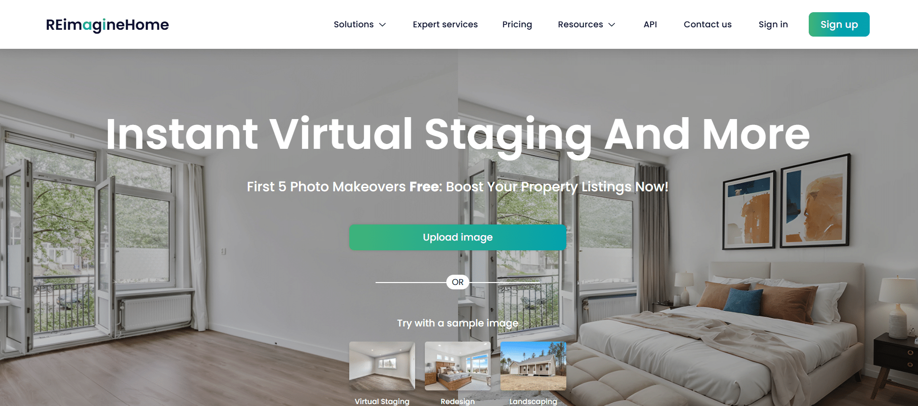 Transformación digital de un dormitorio en diferentes estilos decorativos