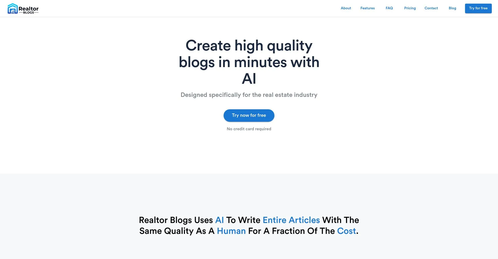 Realtor Blogs utiliza IA para crear contenido