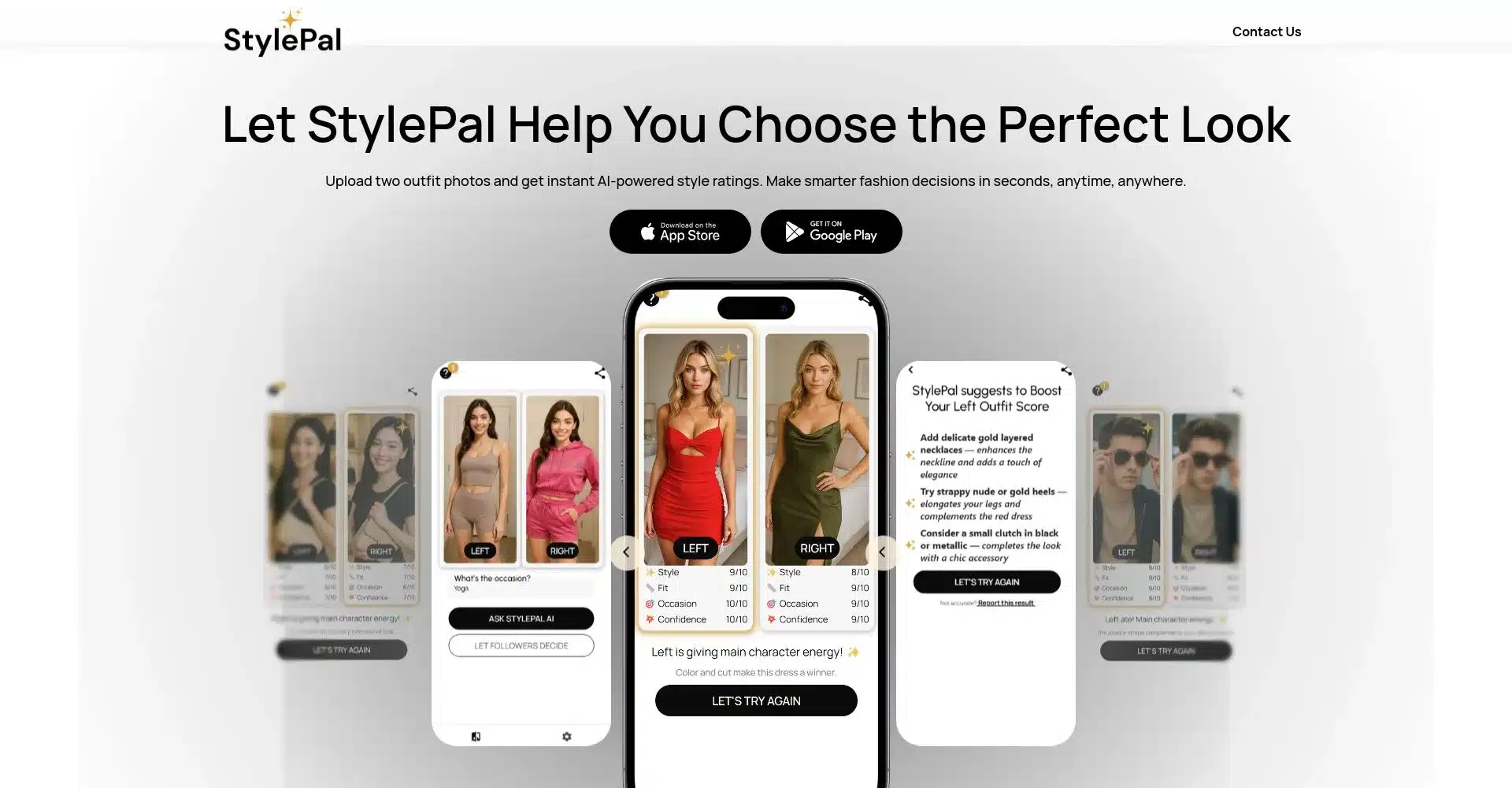 Aplicación StylePal para elegir el mejor look con IA