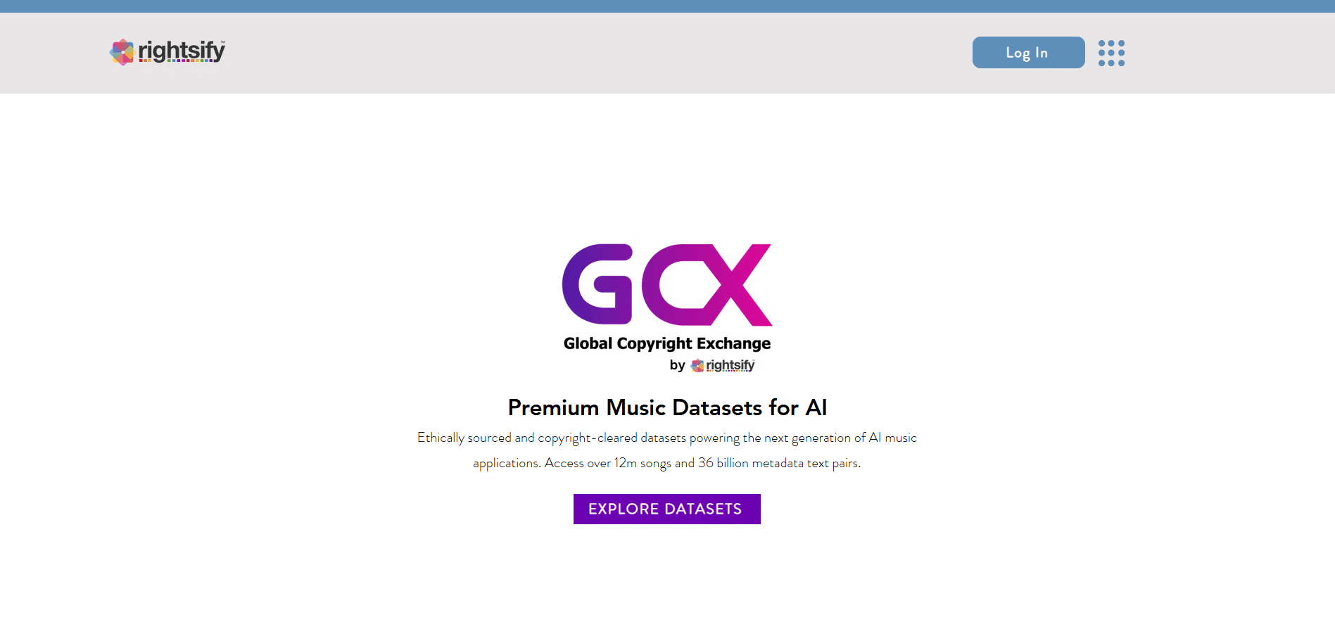 GCX – Plataforma de datasets musicales éticos y licenciados