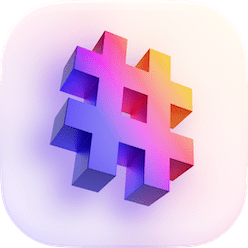 Logo Hashtag Guru