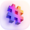 Logo Hashtag Guru